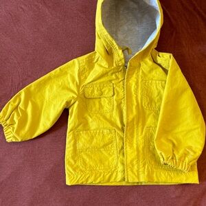 Yellow Kids Hooded Jacket